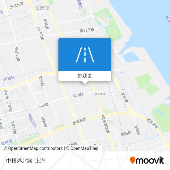 中横港北路地图