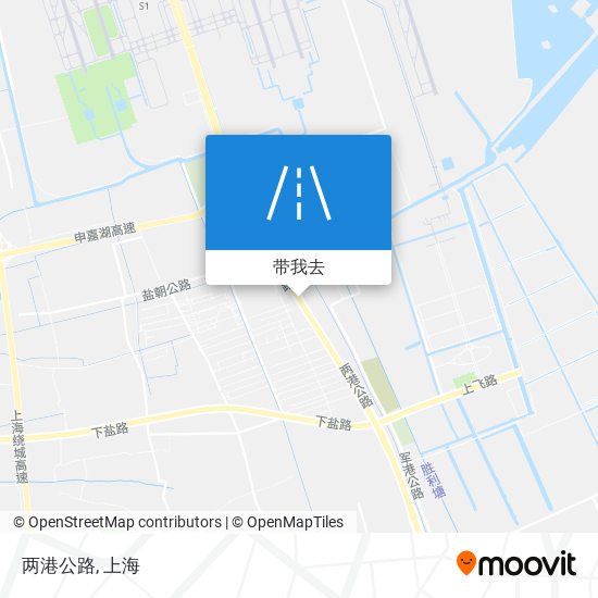 两港公路地图