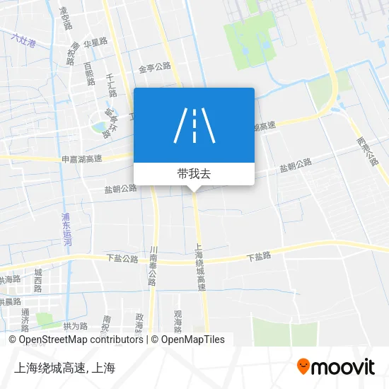 上海绕城高速地图