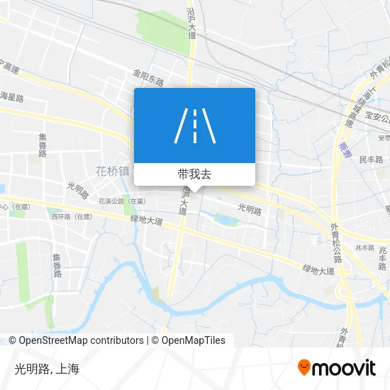 光明路地图