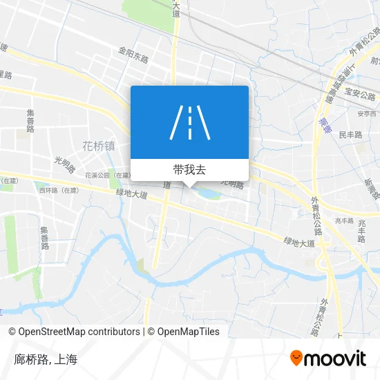 廊桥路地图