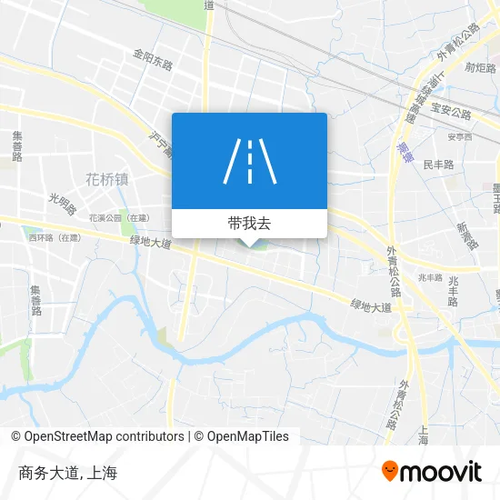 商务大道地图