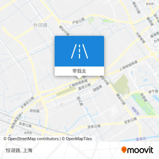 恒谐路地图