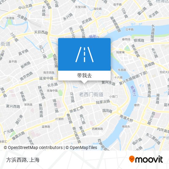 方浜西路地图