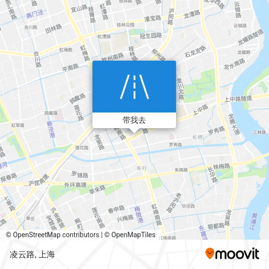 凌云路地图
