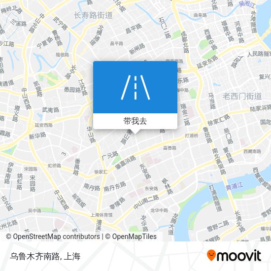 乌鲁木齐南路地图