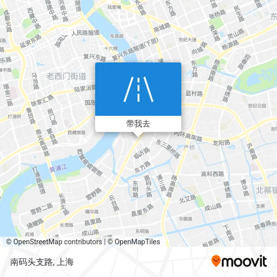 南码头支路地图