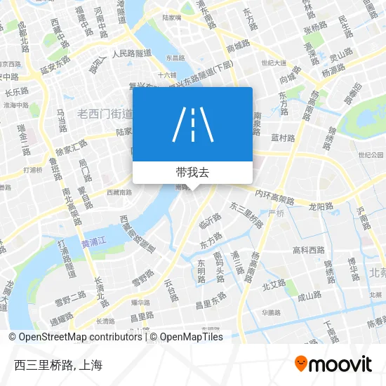 西三里桥路地图