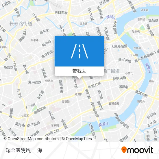 瑞金医院路地图