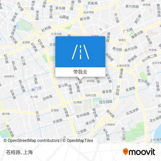 苍梧路地图