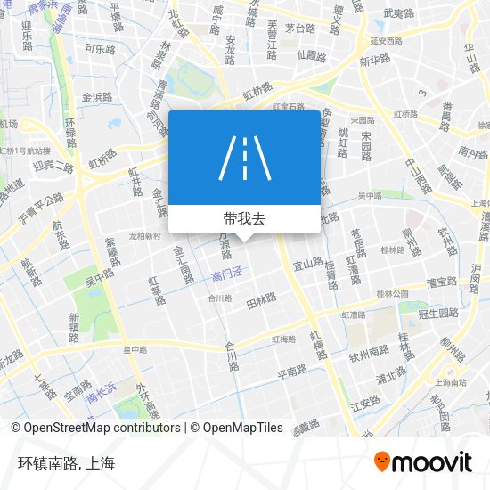 环镇南路地图