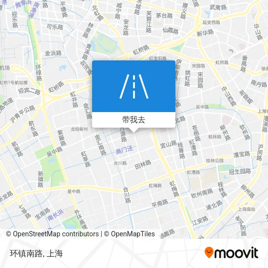 环镇南路地图