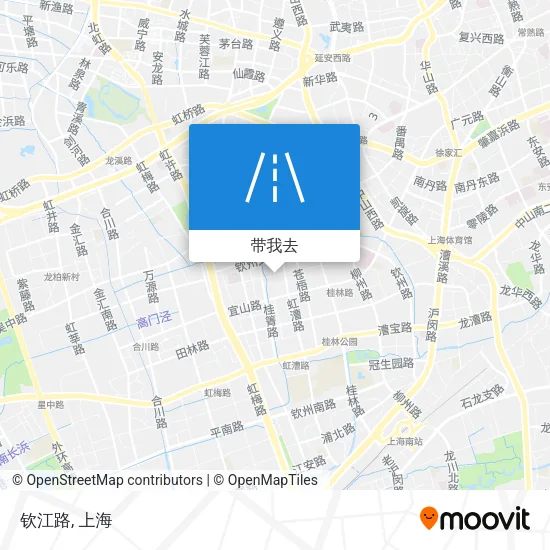 钦江路地图