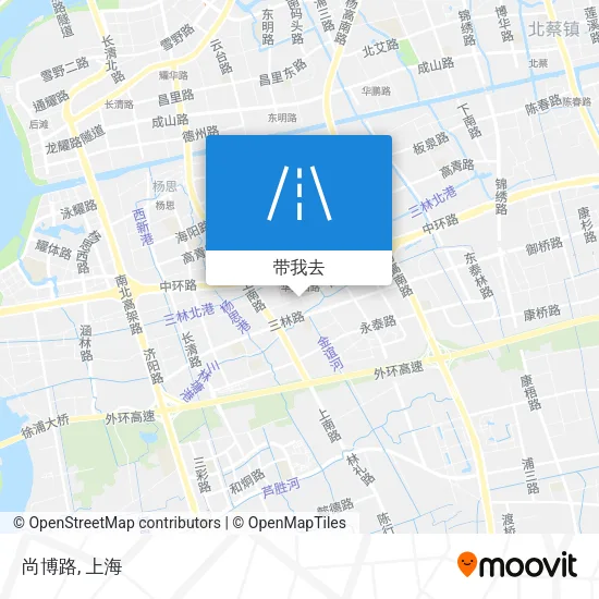 尚博路地图
