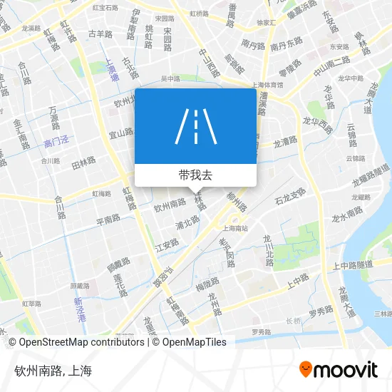 钦州南路地图