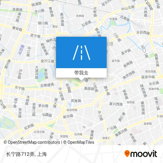长宁路712弄地图