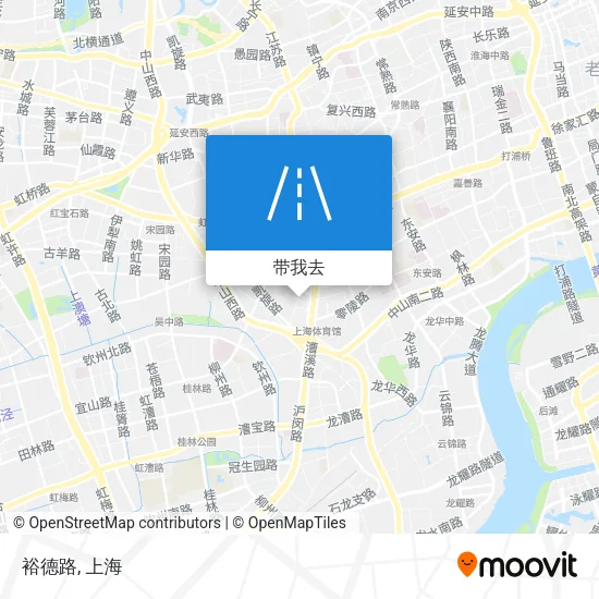 裕德路地图