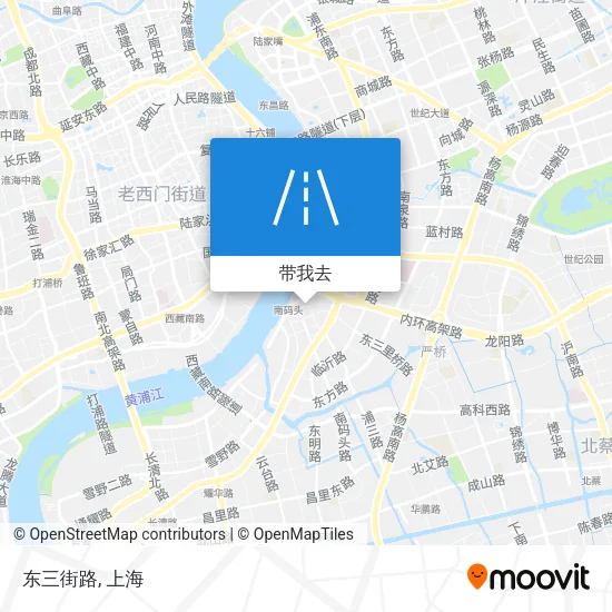 东三街路地图