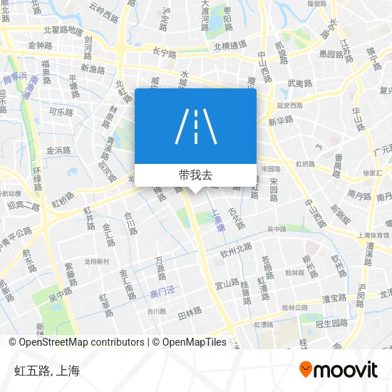 虹五路地图