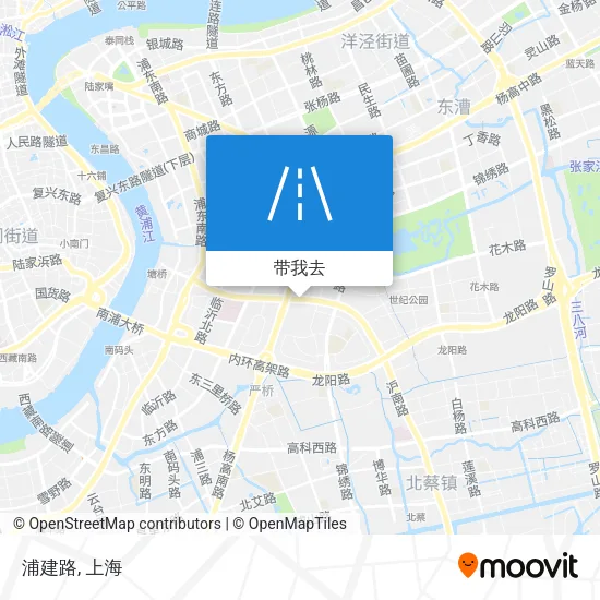 浦建路地图