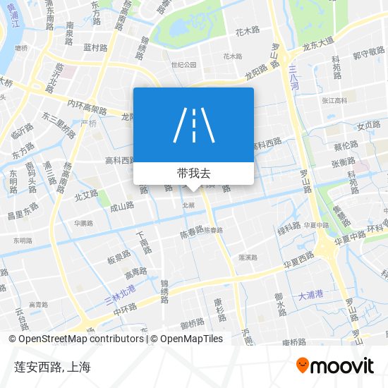 莲安西路地图