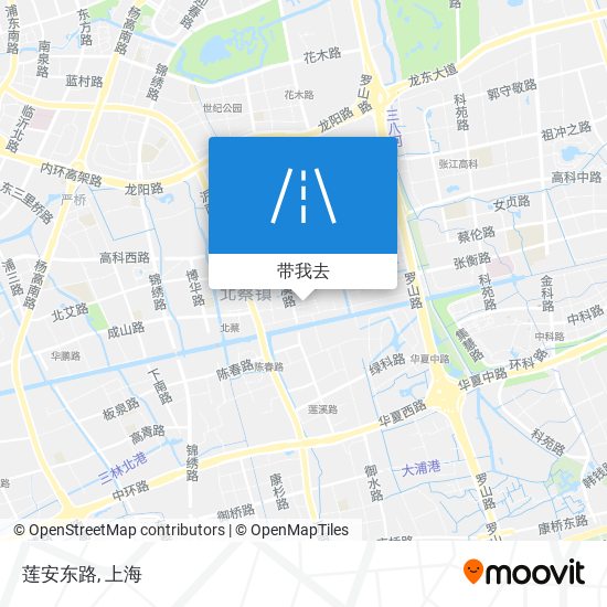 莲安东路地图