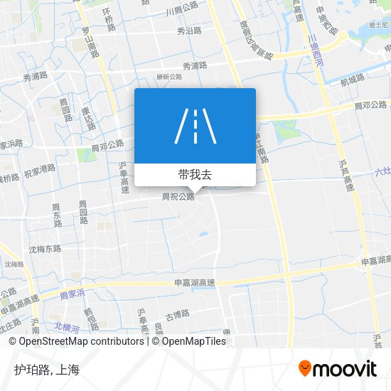 护珀路地图