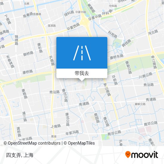 四支弄地图