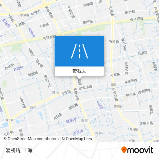 渡桥路地图