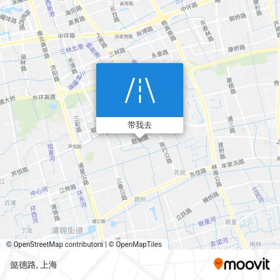 懿德路地图
