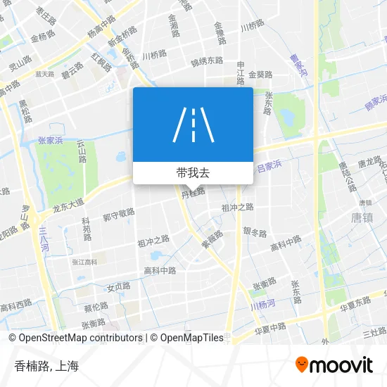 香楠路地图