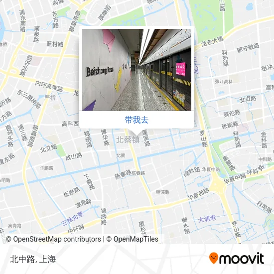 北中路地图