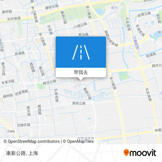 康新公路地图