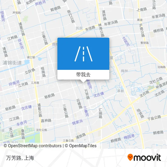 万芳路地图