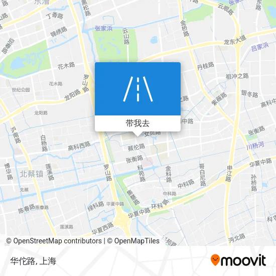 华佗路地图