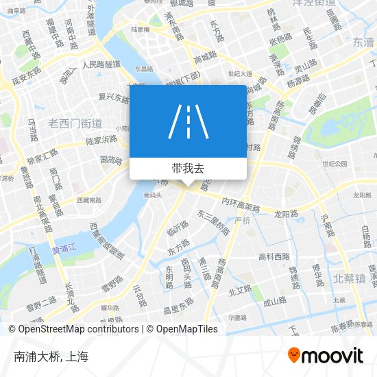 南浦大桥地图