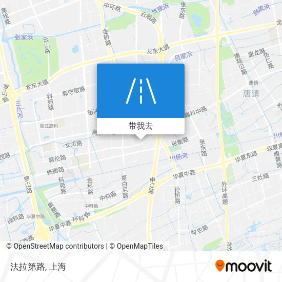 法拉第路地图