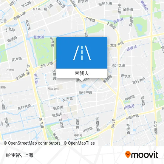 哈雷路地图