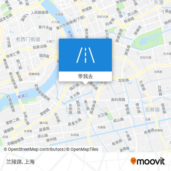 兰陵路地图