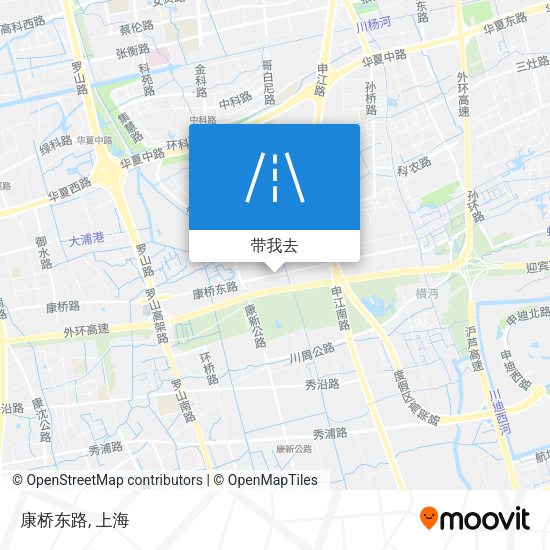 康桥东路地图