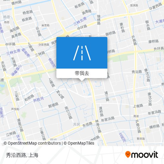 秀沿西路地图