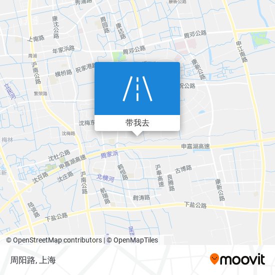 周阳路地图