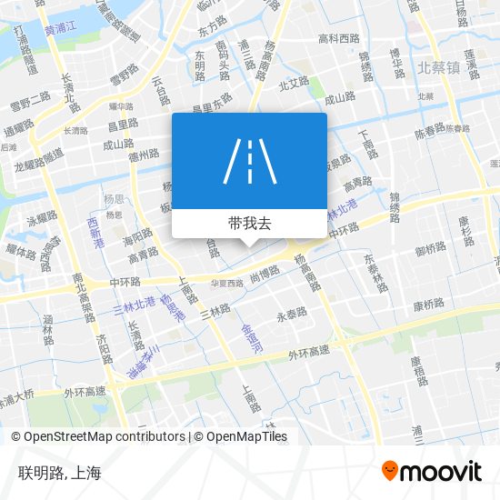 联明路地图