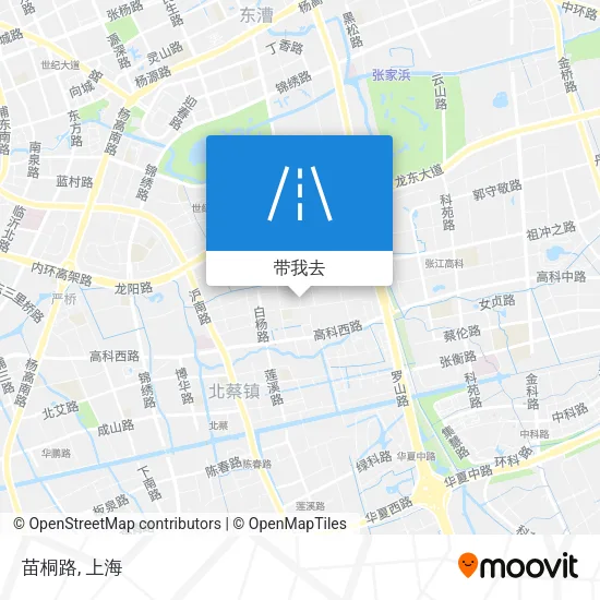 苗桐路地图