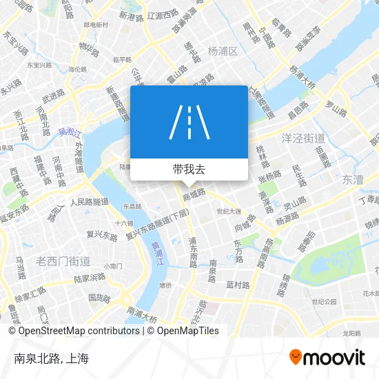 南泉北路地图