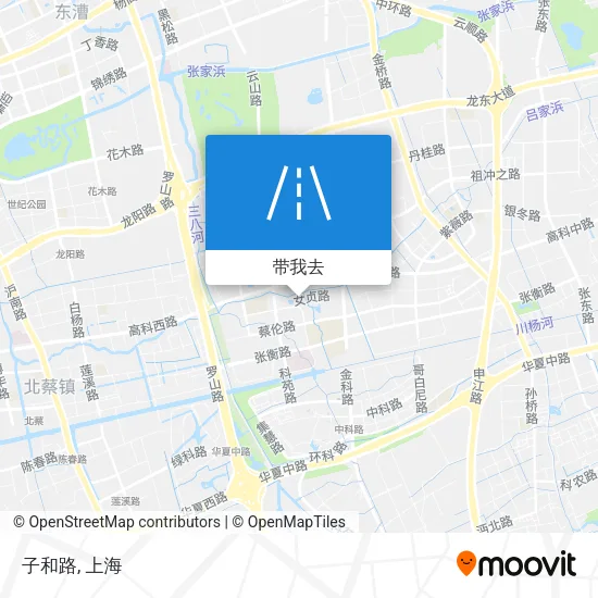 子和路地图