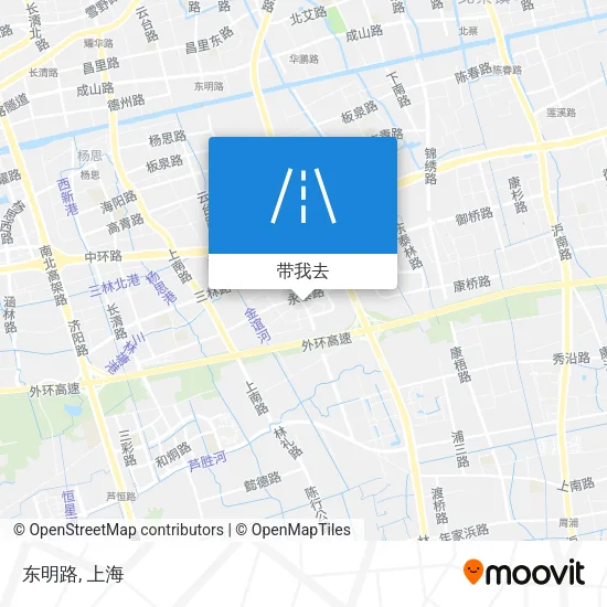 东明路地图