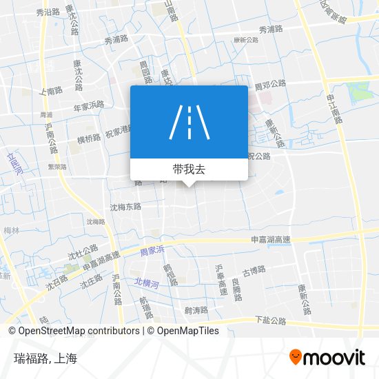 瑞福路地图