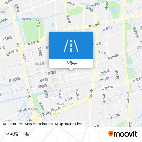 李冰路地图