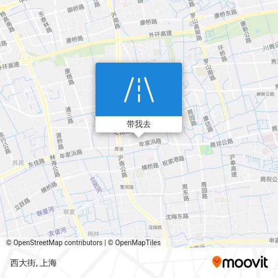 西大街地图